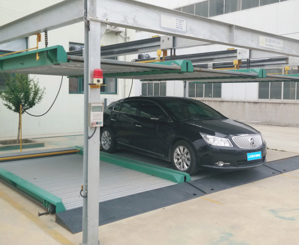 立體停車庫二層升降橫移立體車庫